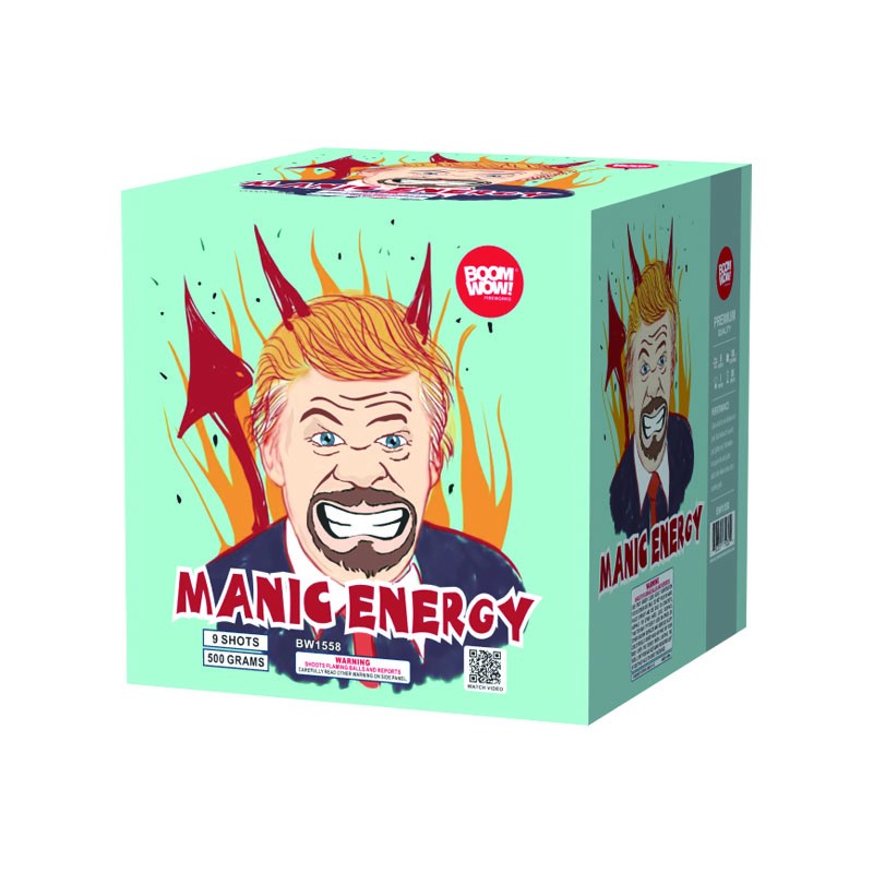 BW1558 - Manic Energy 3" 9 Shots